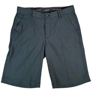 Greg Norman ML75 Microlux Black Golf Shorts Mens Size 30 Stretch New NWT‎